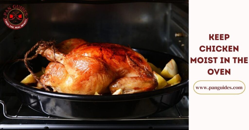 Do you put water in the pan when baking chicken Pan Guides