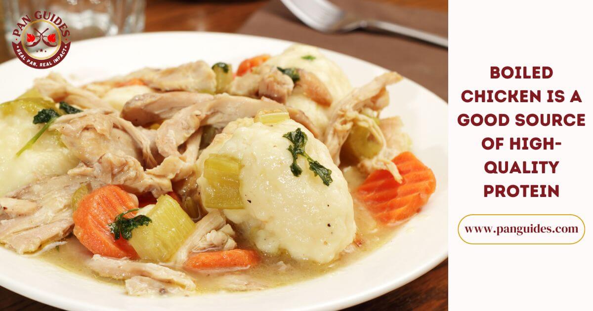 Is boiled chicken healthy